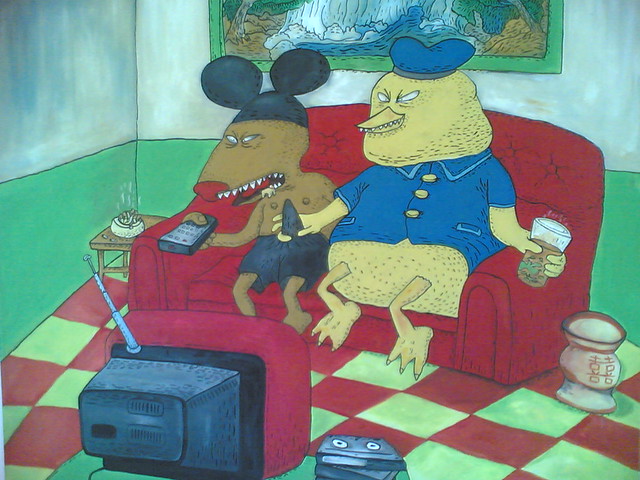 vision of Disney characters