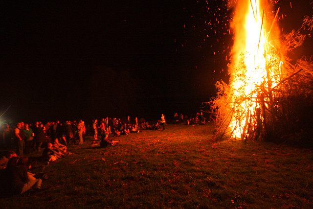 The midnight bonfire