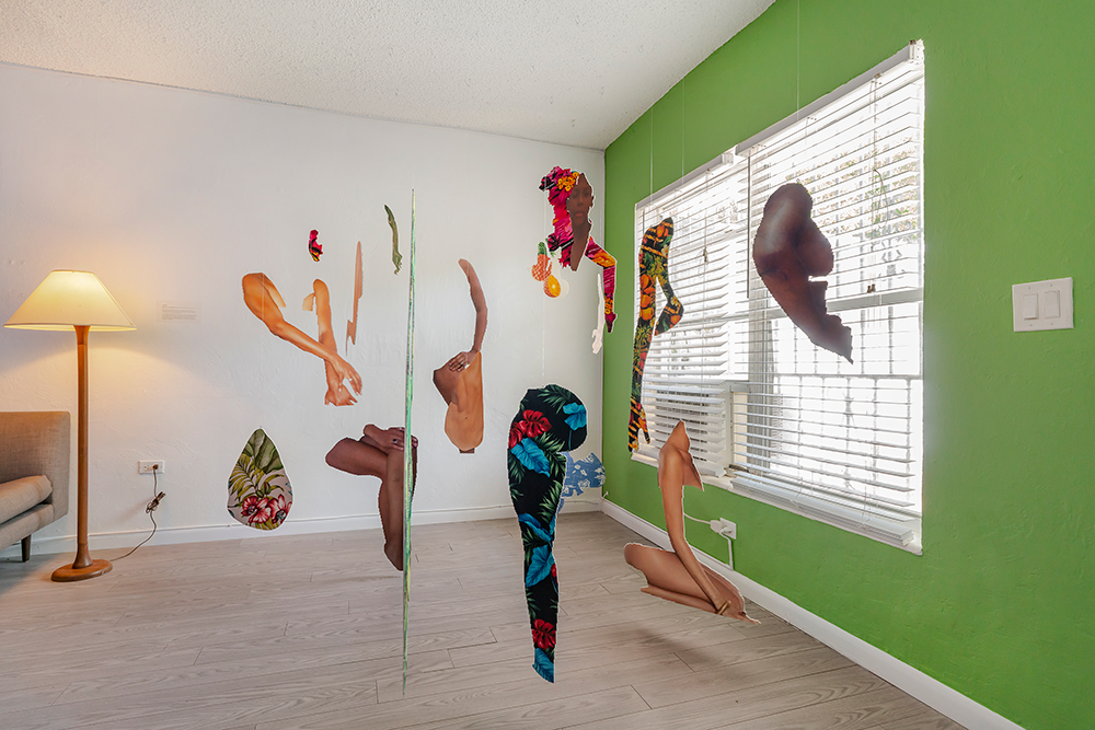 Joiri Minaya, #dominicanwomengooglesearch (2016). Installation view. Image courtesy the artist + Supplement Projects, Miami.
