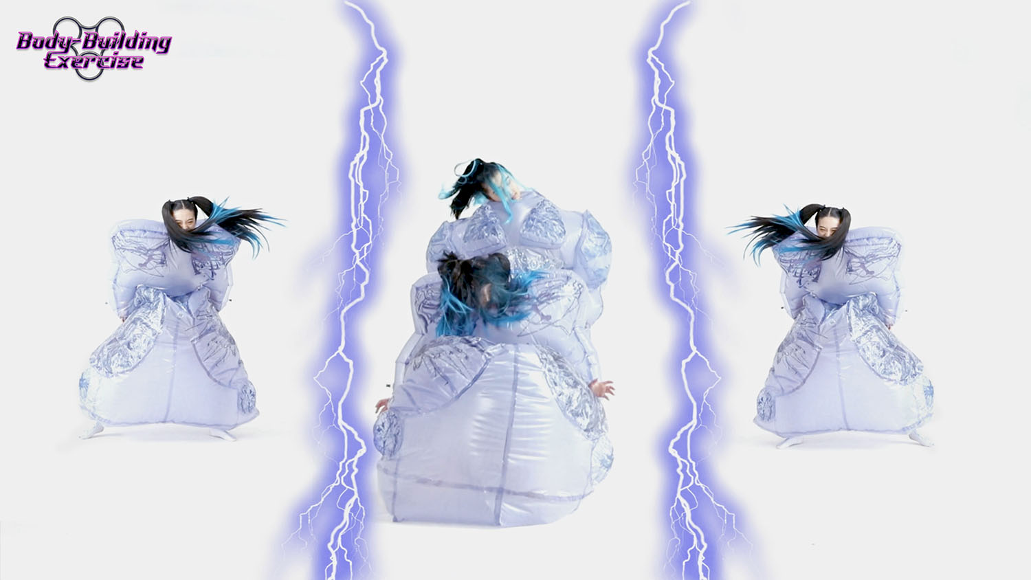 S/ash, 'Body Building Exercise' (2020). Video still. Courtesy the artists.