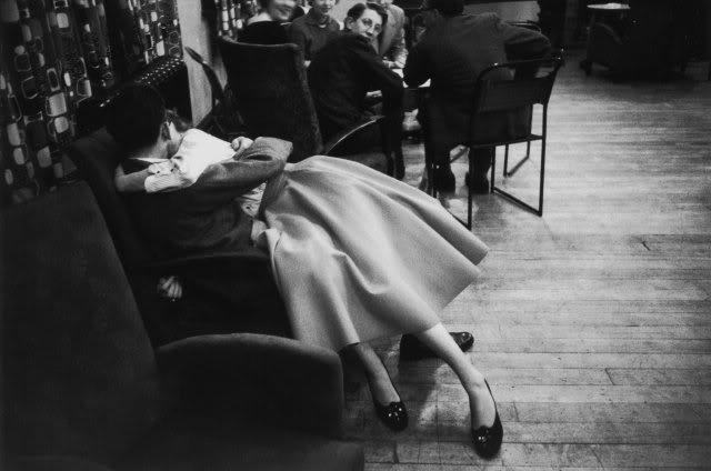 Sharing A Chair - 1955