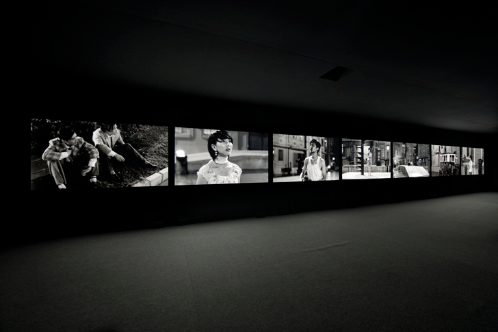 Yang Fudong video installation