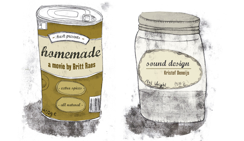 Britt Raes' Homemade film poster