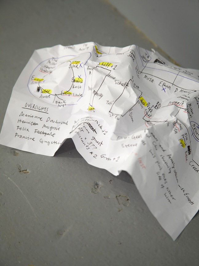 "paper" from Ryan Gander's Locked Room Scenario