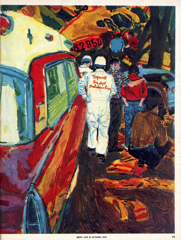Friedman's work for Boys' Life Magazine