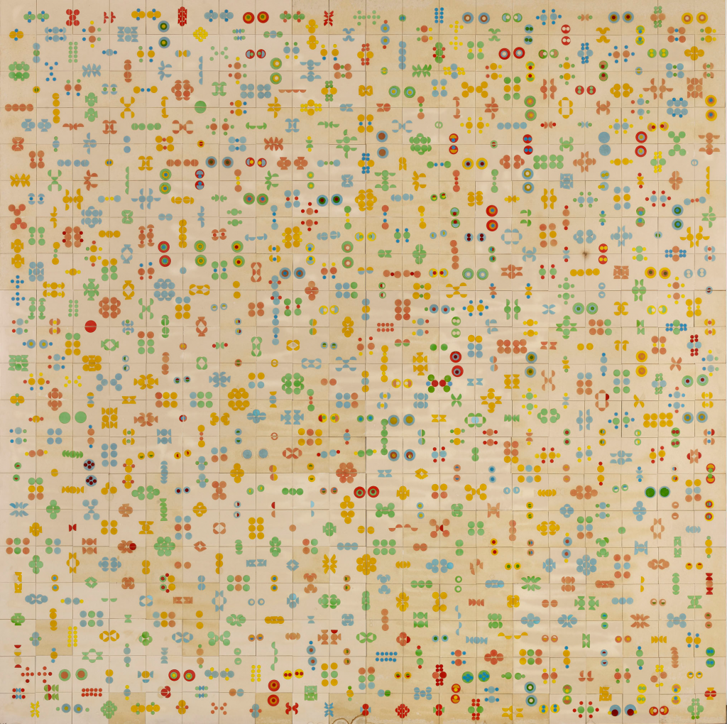 No title 1969 by Alighiero Boetti (private collection)