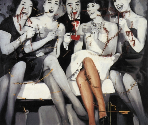 Party - 1963 by Gerhard Richter