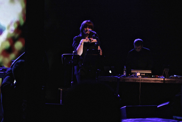 Chris & Cosey @ Unsound Fest earlier this month. Photo © Bob Wass