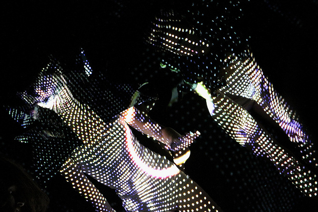 live visuals at Unsound Festival, Kraków