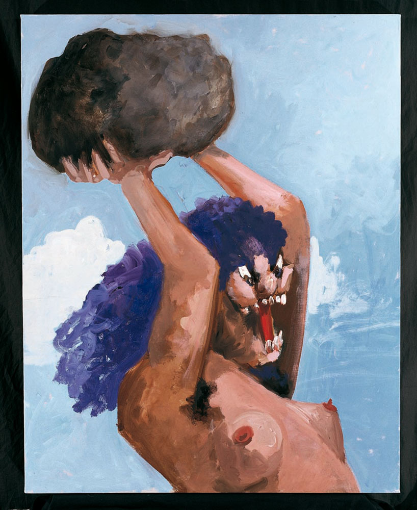 George Condo Cave Woman