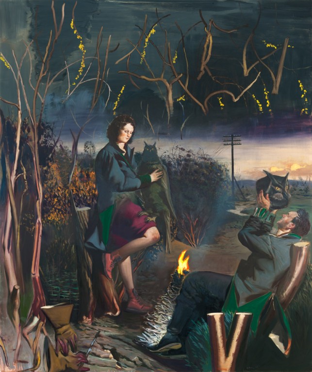 Neo Rauch - Aprilnacht - 2011
