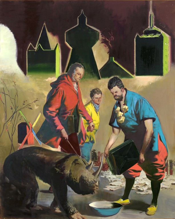 Neo Rauch - Türme - 2011