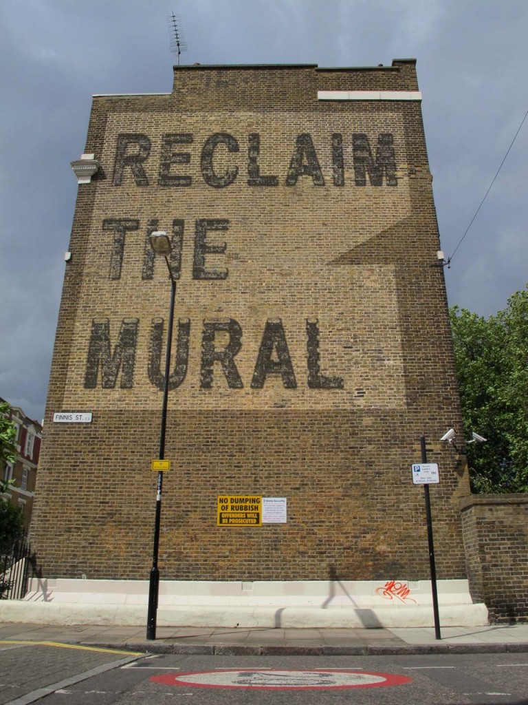 Reclaim the mural logo