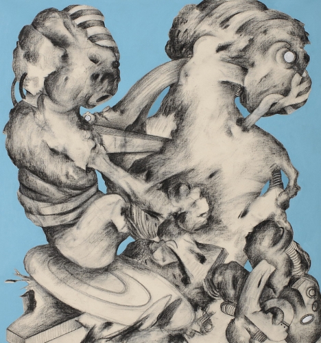 Untitled2, 2011 - Ahmed Alsoudani, Haunch of Venison Gallery