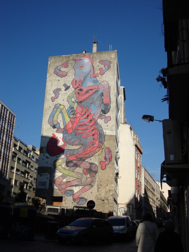 new ARYZ wall in Lisboa (photo by Lara Seixo)