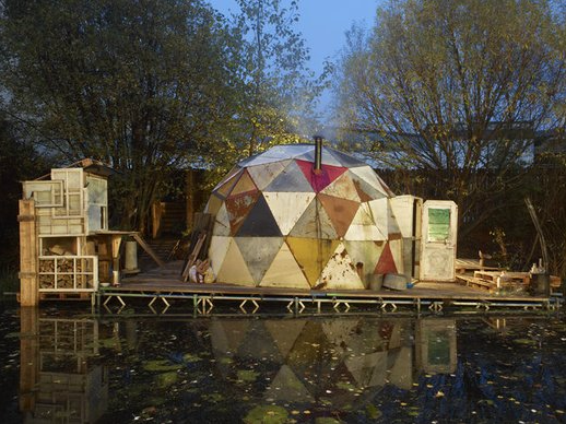 Alex Hartley, Dropper, 2011. Installation Victoria Miro 2011.