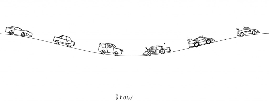 Koblin's The Single Lane Super Highway
