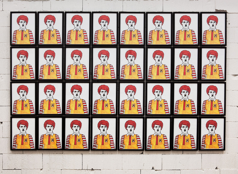Ronald McHitler - The Great Dictator- 2010- installation view- Stene Projects 3_800