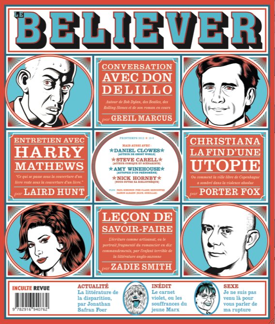 Le Believer - cover of the first French number