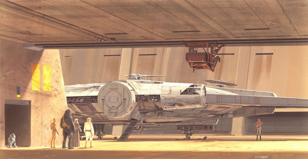 Starworks artwork by Ralph McQuarrie (image from Starwars.com)