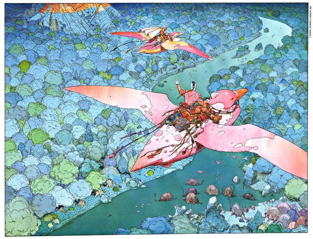 Taken from Moebius Arzach