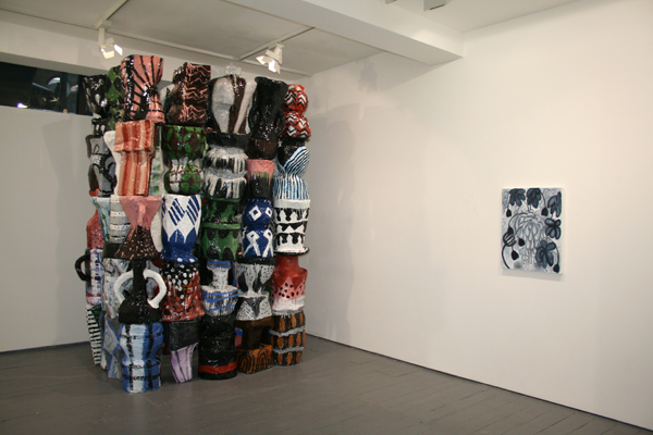 Ben Cavers, Maquette for “This one goes out to all the dead homies” (2012) House hold materials, gloss paint and wood. Courtesy the Artist and EB&Flow