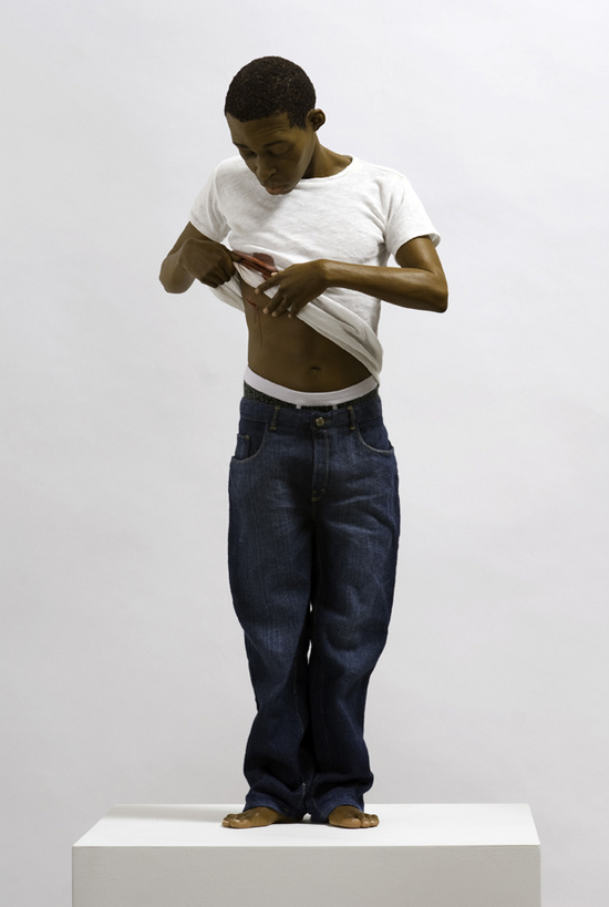 Youth, 2009 - © Ron Mueck (photo via Hauser & Wirth gallery)