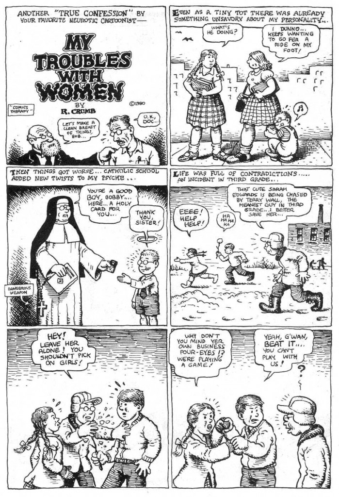 Robert Crumb - My troubles with women (page 1)