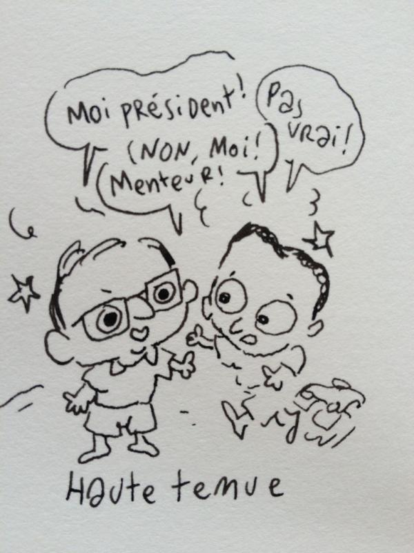 Haute Tenue - Drawing by  Joann Sfar