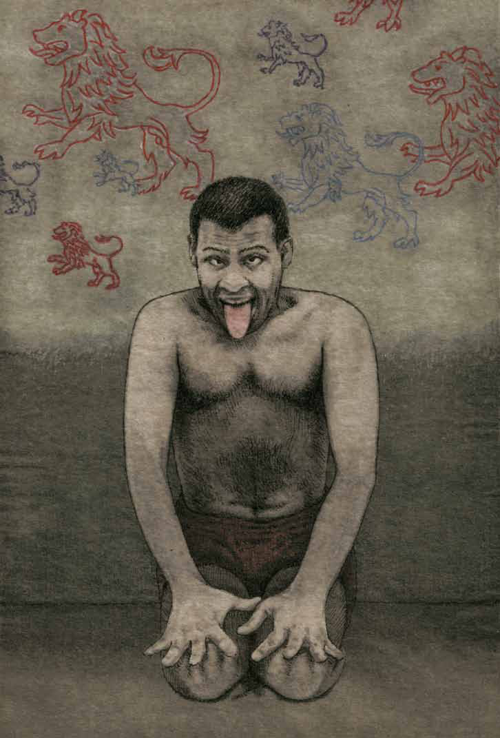 Céline Brun-Picard, Sans titre (yoga 09), 2011 (image via Le Cabinet)