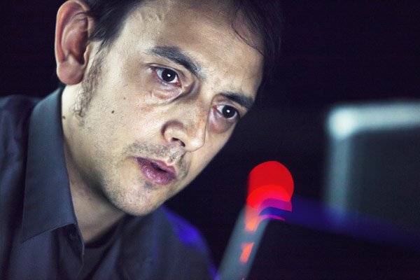 Cristian Vogel. Photo by Sarah Ginn-Kleiner.