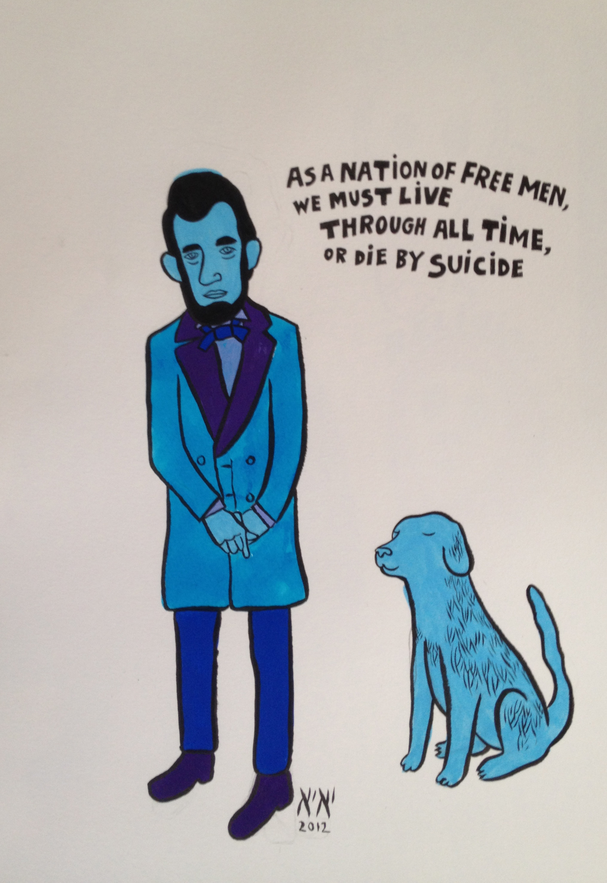 Free Men - 2012 by Yaya Herman Dune (via Nivet Carzon Gallery)