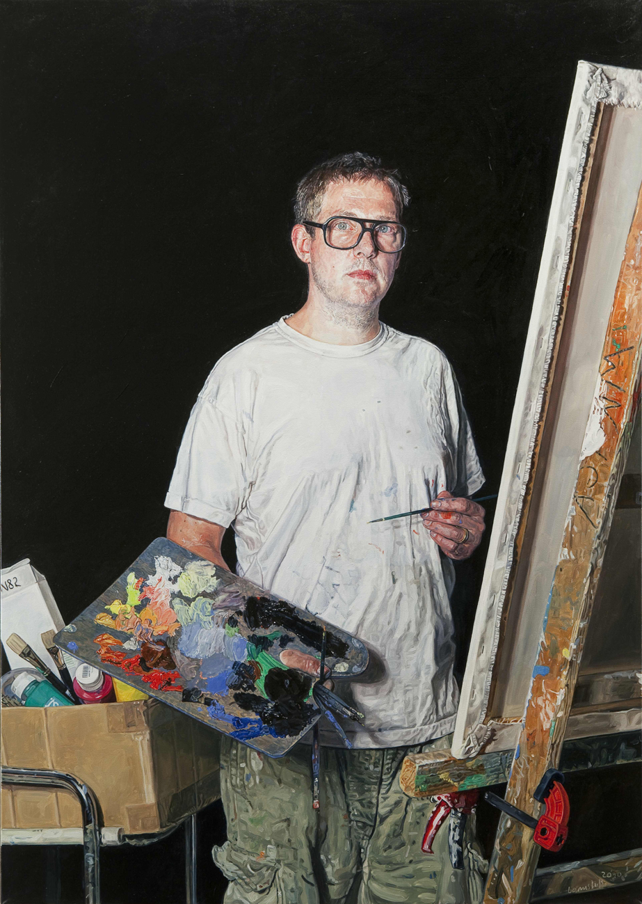 Ulrich Lamsfuss - Selbstporträt 2010 (Courtesy Galerie Daniel Templon)