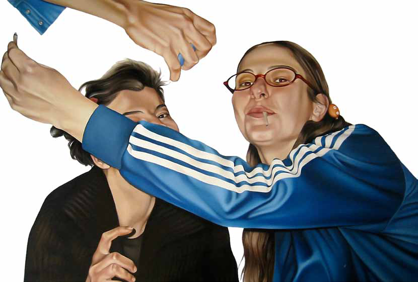 Pascale Robert, Entre-poses, 2007, (image via Le Cabinet)