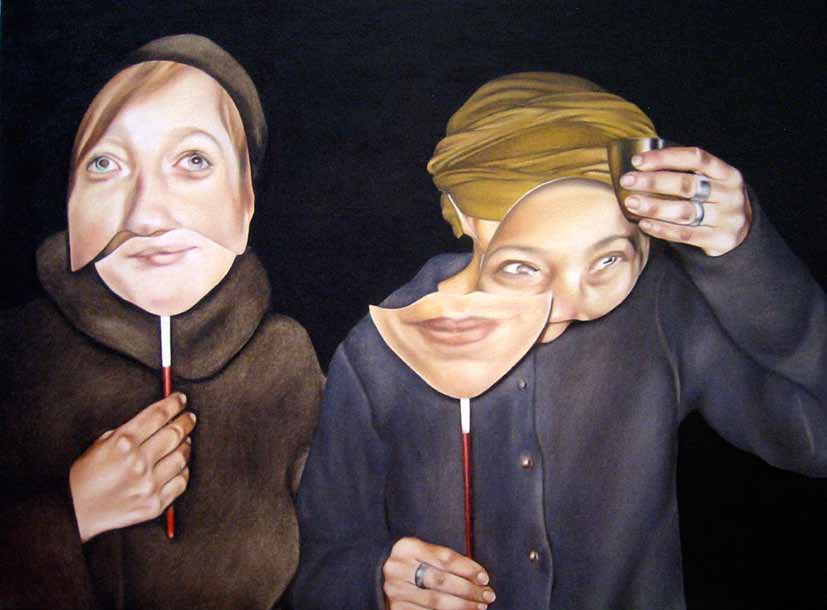 Pascale Robert, extrait de la série Pas un jour sans être bien, 2007 - 2010 (image via Le Cabinet)