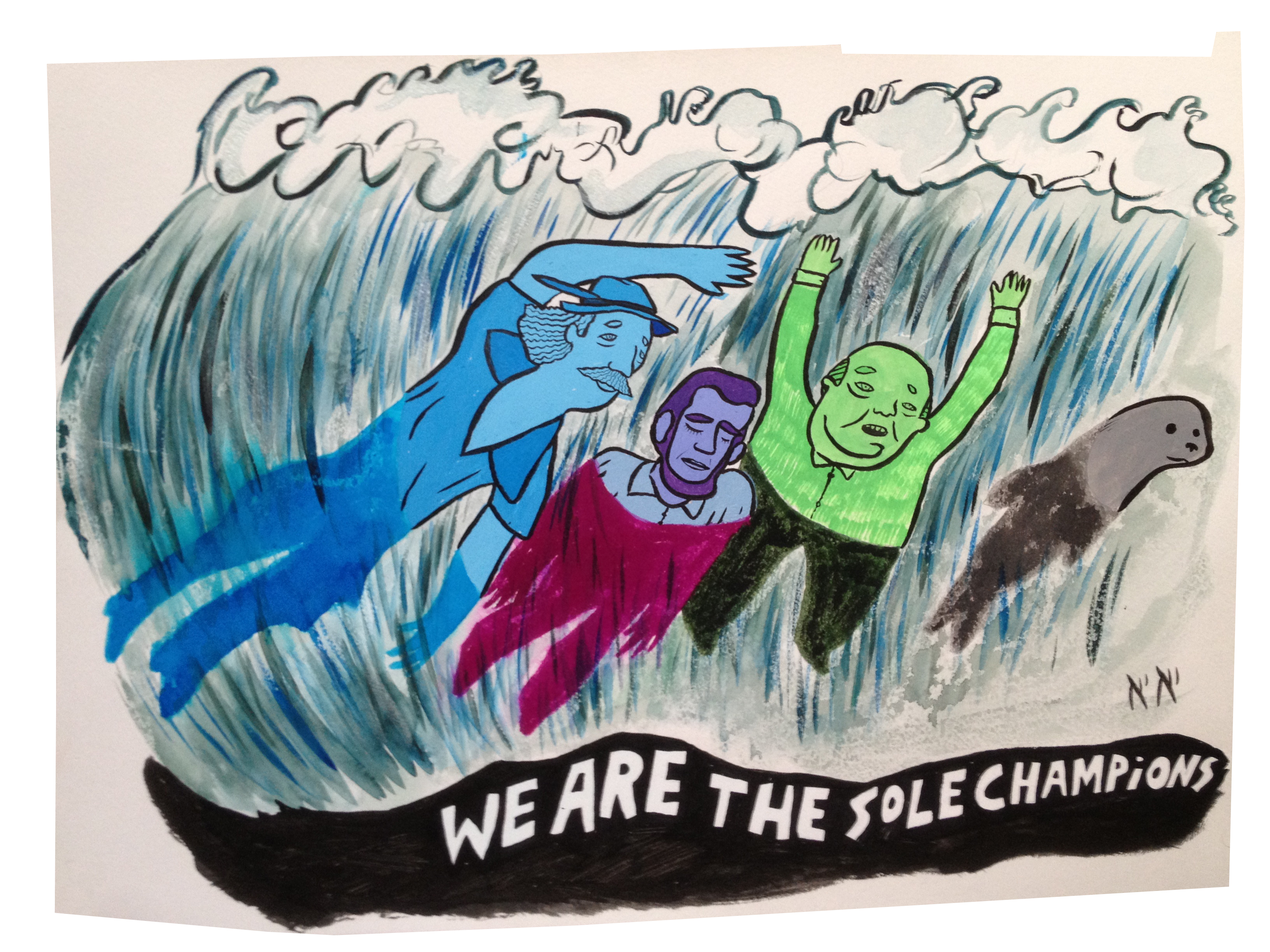We Are The Sole Champions - 2012 by Yaya Herman Dune (via Nivet Carzon Gallery)