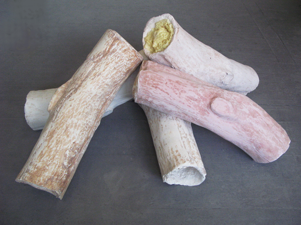 Jin Hee Park, ‘Campfire’, plaster, scrim, earth powder.