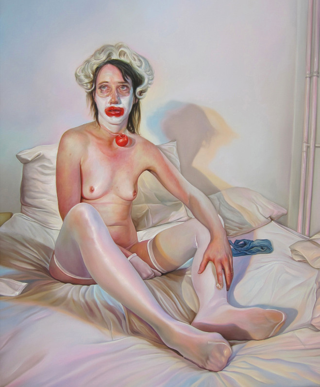 Axel Pahlavi, Un autre amour, 2012 Huile sur toile — 170 × 120 cm Courtesy galerie Eva Hober, Paris