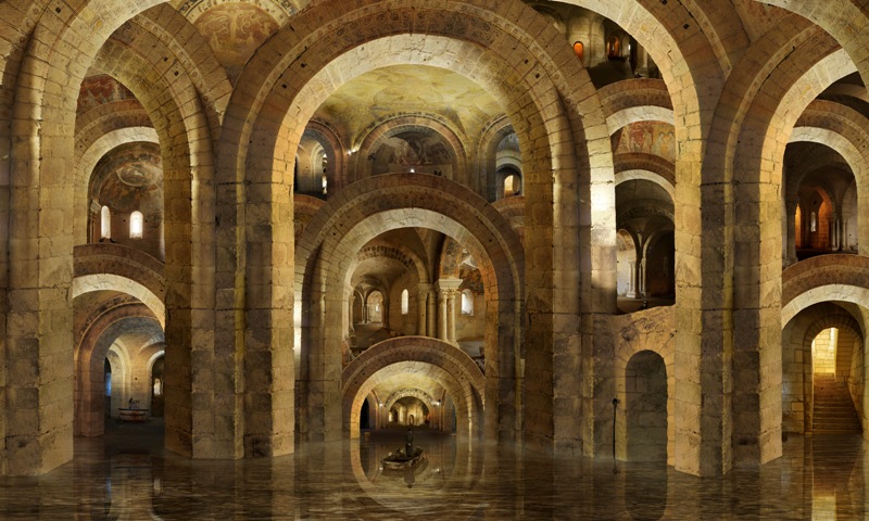 JFRauzier - Dédale #2 (2010 - Babylon Series - Courtesy Galerie Paris-Beijing)