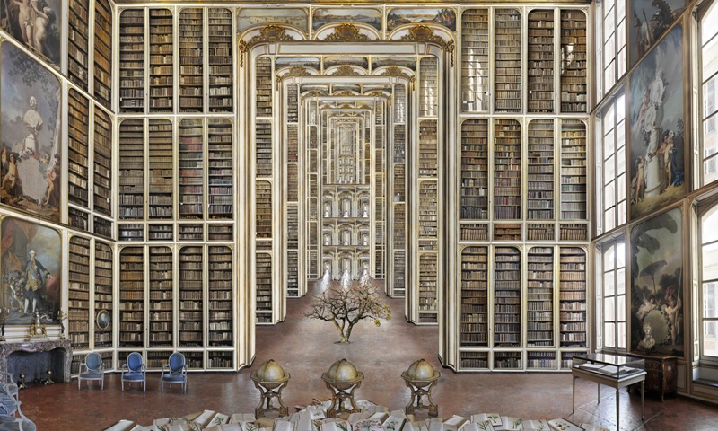 JFRauzier - Galerie des Affaires Etrangères (2011 - Série « Versailles » - Courtesy Galerie Paris-Beijing)