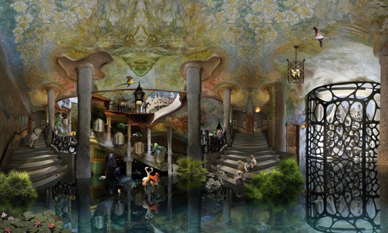 JFRauzier - La Pedrera (2011 - Série « Barcelona » - Courtesy Galerie Paris-Beijing)