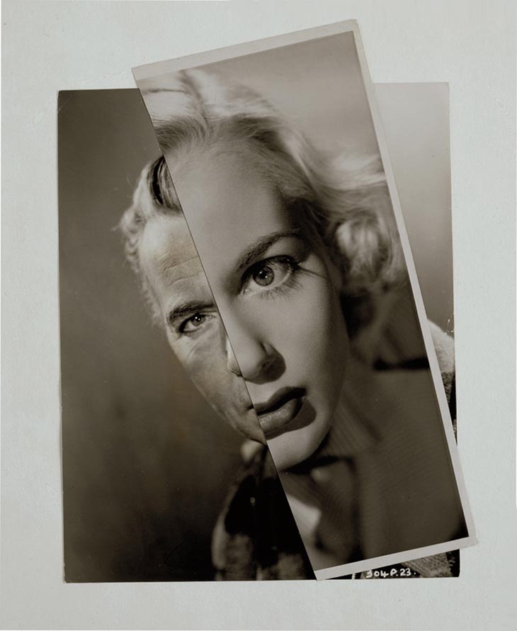 Marriage (Film Portrait Collage (2007) by John Stezaker