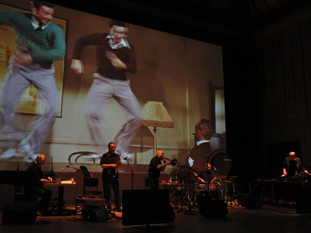 Christian Marclay's Everyday bis (Beresford, Butcher, Tomlinson, Sanders). (c) Faster Than Sound - Sept 2011. By Jana Chiellino.