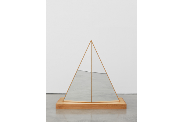 Josiah McElheny, 'Interactive Abstract Body (Split Triangle)' 2012. Image courtesy of White Cube Gallery. Photo by Ben Westoby.
