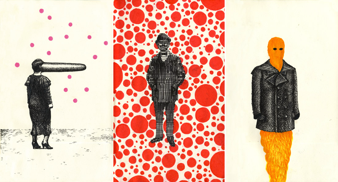 works by Chloé Poizat from À mes yeux distendus