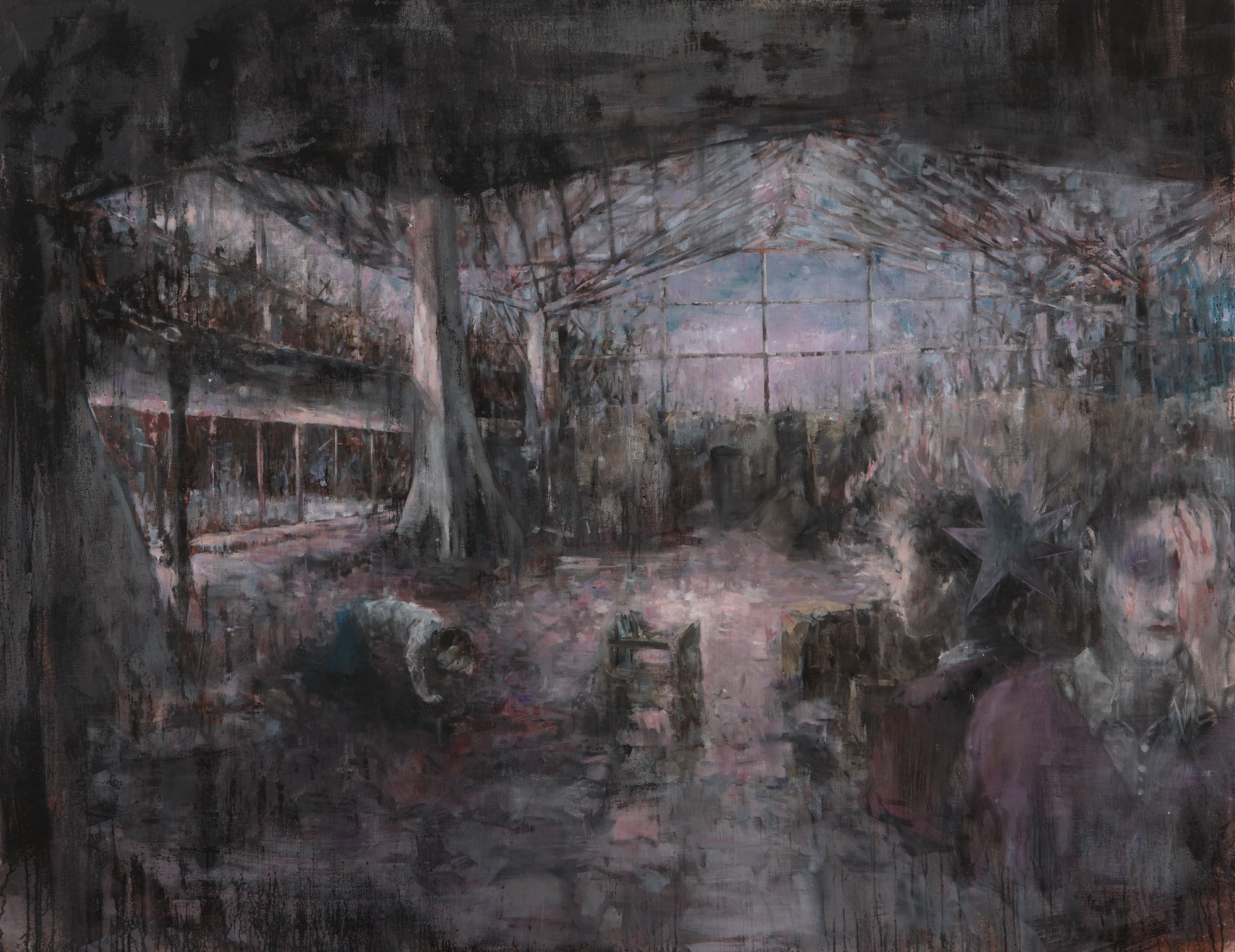 Josef Bolf, Exhibition Grounds, 2012, (image via Dukan Hourdequin Gallery)