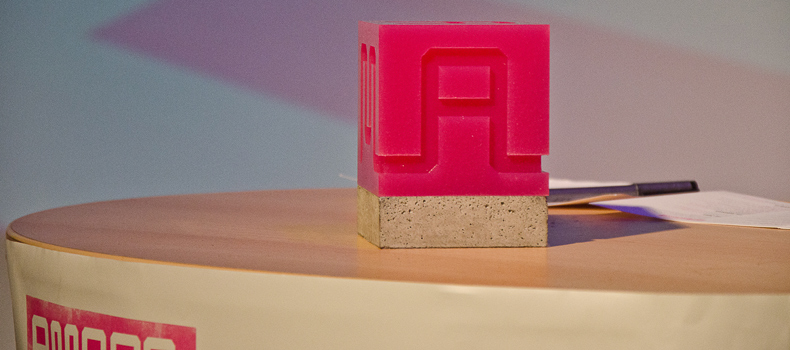 A Maze award  (photo by Jens Keiner)