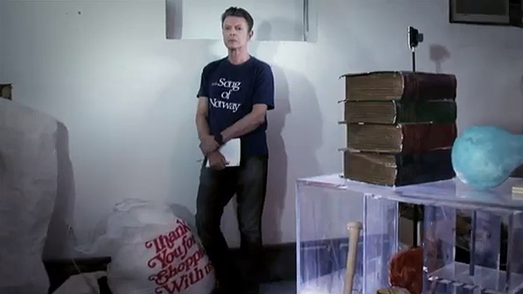David Bowie in 'Where Are We Now?'.