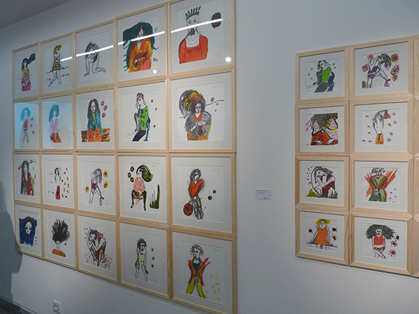 Dominique Albertelli, ‘Femmes d’ici ! (et d’ailleurs)’, 2012, image courtesy of the Charlot Gallery