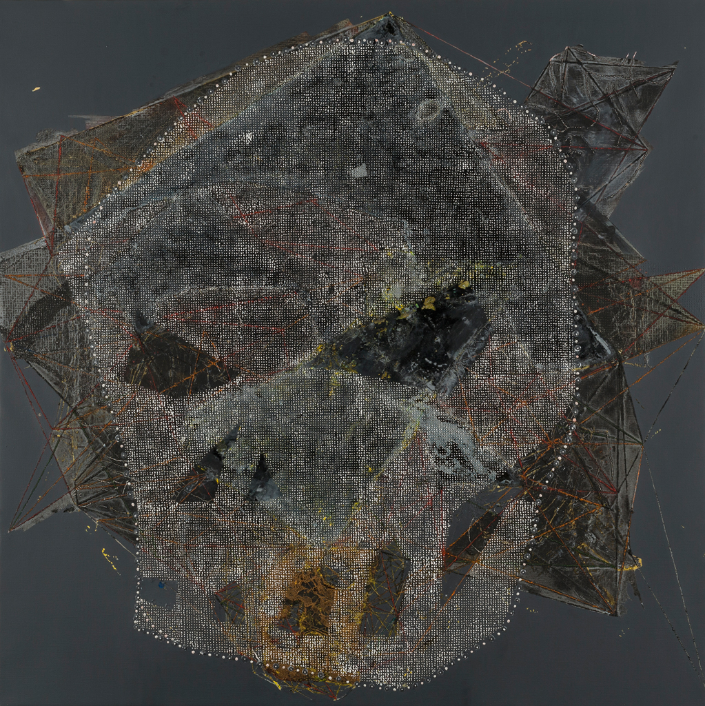 Pierre Yves BOHM - Voile de crâne, 2012 (Image via Galerie Gaillard)